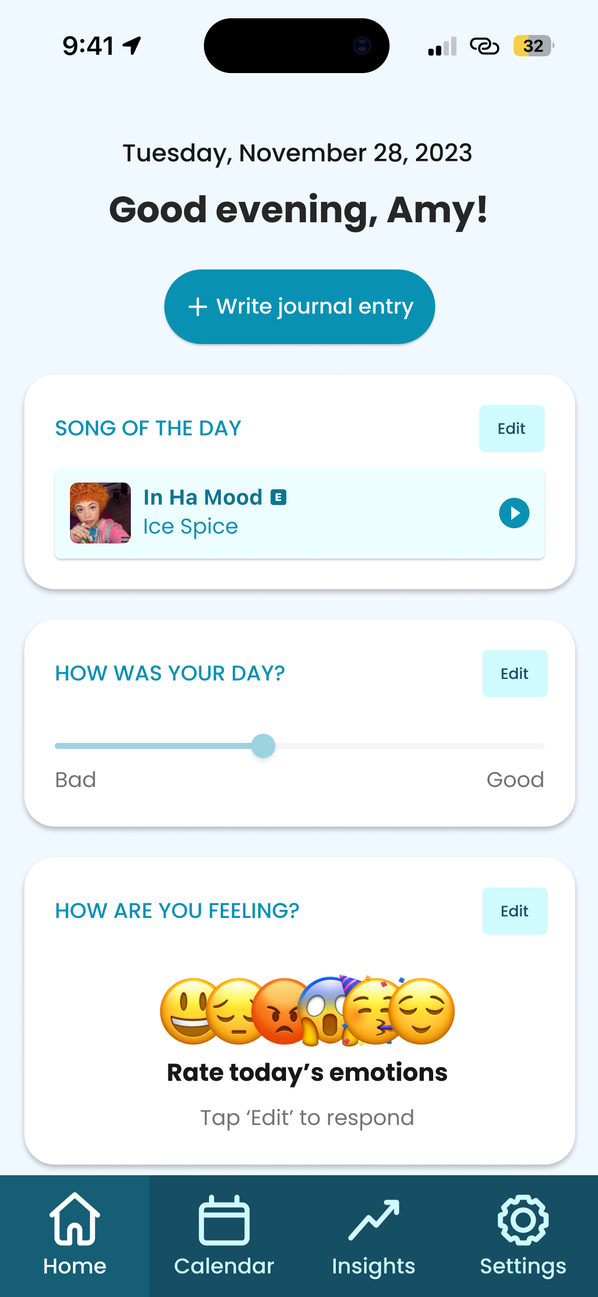 screenshot of Record app